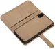 Apple iPhone XS Max Leren 2-in-1 Bookcase en Back Cover Hoesje Bruin afbeelding 13