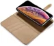 Apple iPhone XS Max Leren 2-in-1 Bookcase en Back Cover Hoesje Bruin afbeelding 2