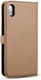 Apple iPhone XS Max Leren 2-in-1 Bookcase en Back Cover Hoesje Bruin afbeelding 7