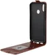 Huawei P Smart (2019) Verticaal Flip Hoesje Bruin afbeelding 5