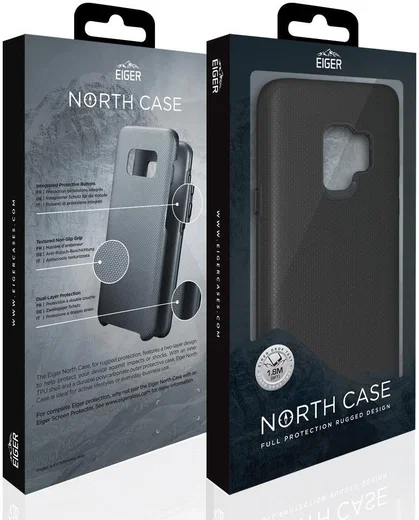 Eiger North Case Hybride Back Cover Samsung Galaxy S9 Zwart afbeelding 7
