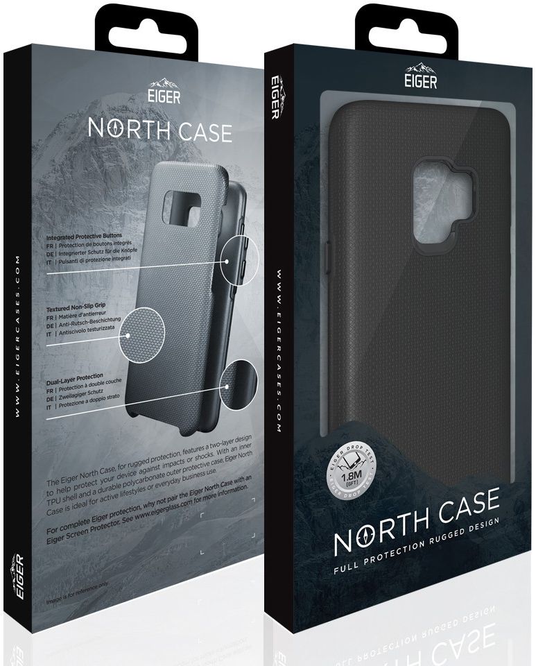 Eiger North Case Hybride Back Cover Huawei P30 Lite Zwart afbeelding 2
