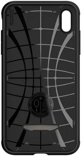 Spigen Hybrid NX Hoesje Apple iPhone XS Max Gunmetal afbeelding 7