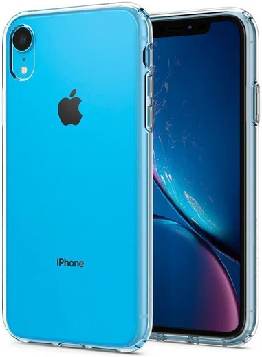Spigen Crystal Flex Hoesje Apple iPhone XR Transparant afbeelding 1