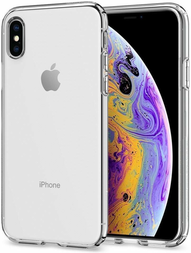 Spigen Crystal Flex Hoesje Apple iPhone XS/X Transparant afbeelding 1