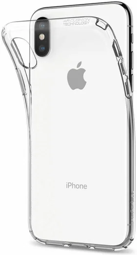 Spigen Crystal Flex Hoesje Apple iPhone XS/X Transparant afbeelding 4