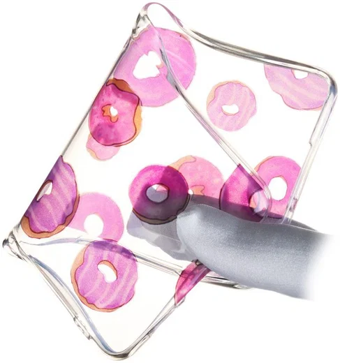 Samsung Galaxy S10E TPU Back Cover met Print Donut afbeelding 3