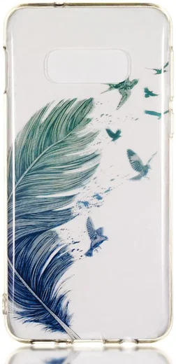 Samsung Galaxy S10E TPU Back Cover met Print Veer afbeelding 1