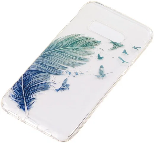 Samsung Galaxy S10E TPU Back Cover met Print Veer afbeelding 2