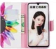 Huawei P Smart (2019) Portemonnee Hoesje met Bloemblad Print afbeelding 2