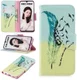 Huawei P Smart (2019) Portemonnee Hoesje met Veer Print afbeelding 7