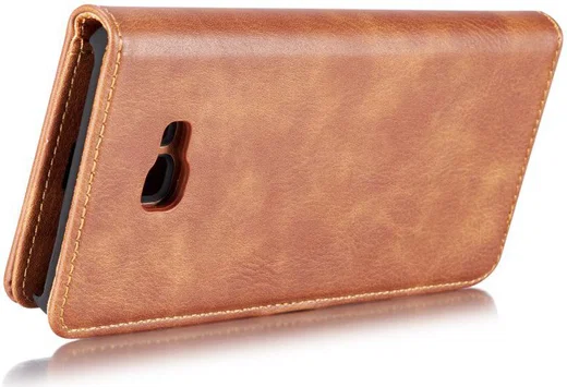 Samsung Galaxy J4 Plus Leren 2-in-1 Portemonnee Hoesje Bruin afbeelding 9