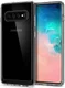 Spigen Crystal Hybrid Hoesje Samsung Galaxy S10 Transparant afbeelding 1