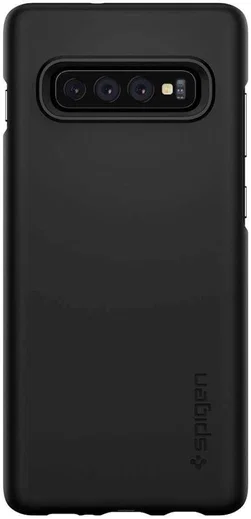 Spigen Thin Fit Hoesje Samsung Galaxy S10 Zwart afbeelding 9