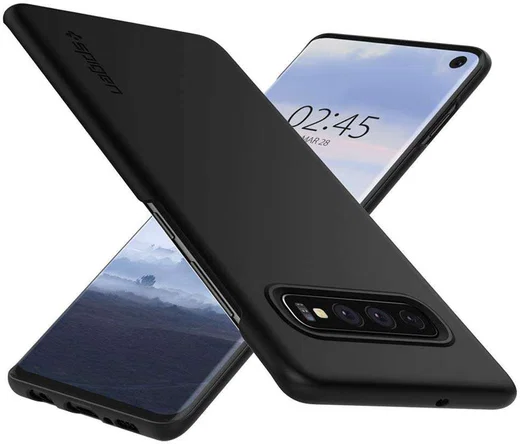 Spigen Thin Fit Hoesje Samsung Galaxy S10 Zwart afbeelding 10