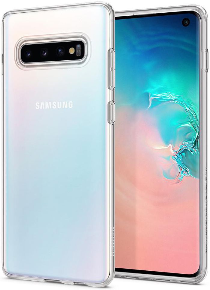 Spigen Liquid Crystal Hoesje Samsung Galaxy S10 Transparant afbeelding 1