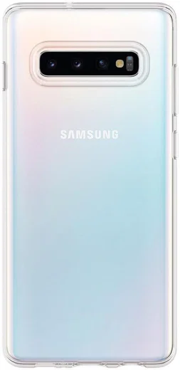 Spigen Liquid Crystal Hoesje Samsung Galaxy S10 Transparant afbeelding 2