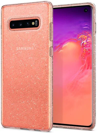 Spigen Liquid Crystal Hoesje Samsung Galaxy S10 Glitter Transparant afbeelding 16