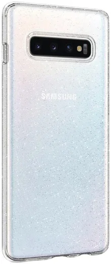 Spigen Liquid Crystal Hoesje Samsung Galaxy S10 Glitter Transparant afbeelding 6