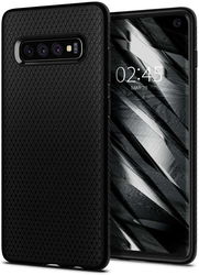 Spigen Liquid Air Hoesje Samsung Galaxy S10 Zwart afbeelding
