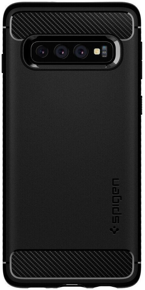 Spigen Rugged Armor Hoesje Samsung Galaxy S10 Zwart afbeelding 8