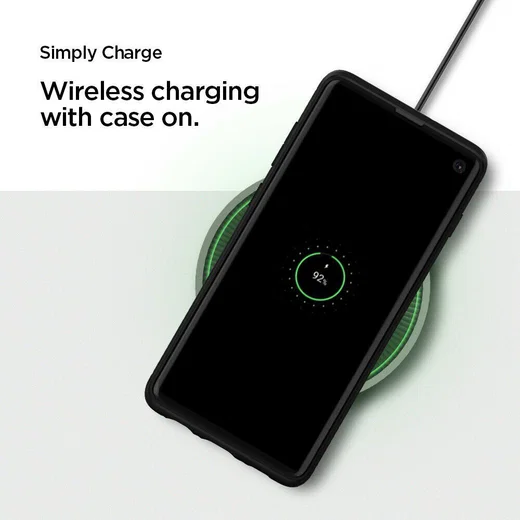 Spigen Rugged Armor Hoesje Samsung Galaxy S10 Zwart afbeelding 11