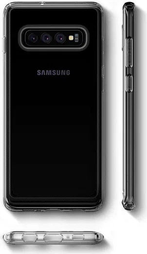 Spigen Ultra Hybrid Hoesje Samsung Galaxy S10 Transparant afbeelding 13