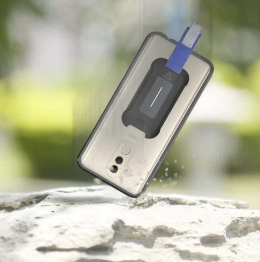 Armor X BX-Series Huawei Mate 20 Lite Robuust Hoesje Transparant Zwart afbeelding 2