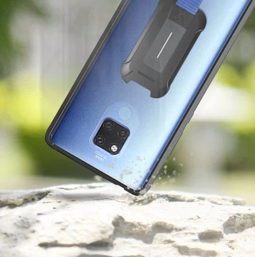 Armor X BX-Series Huawei Mate 20 Robuust Hoesje Transparant Zwart afbeelding 2