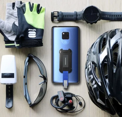Armor X BX-Series Huawei Mate 20 Robuust Hoesje Transparant Zwart afbeelding 3