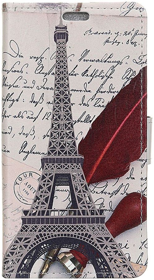 Huawei P30 Lite Portemonnee Hoesje met Print Eiffel Tower afbeelding 1