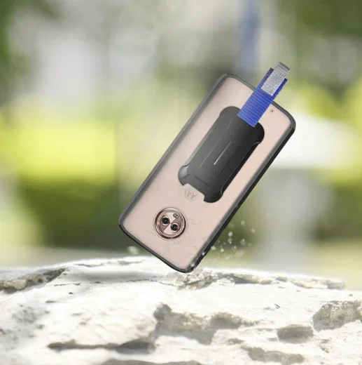 Armor X BX-Series Motorola Moto G6 Robuust Hoesje Transparant Zwart afbeelding 2