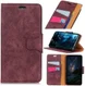 Honor View 20 Echt Leren Portemonnee Hoesje Rood afbeelding 1