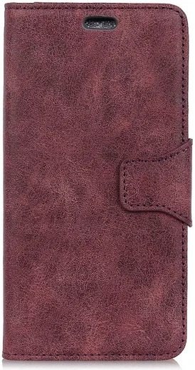 Honor View 20 Echt Leren Portemonnee Hoesje Rood afbeelding 4