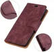 Honor View 20 Echt Leren Portemonnee Hoesje Rood afbeelding 5