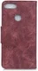 Honor View 20 Echt Leren Portemonnee Hoesje Rood afbeelding 6