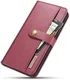 Huawei Mate 20 Pro Leren 2-in-1 Bookcase en Back Cover Hoesje Rood afbeelding 12