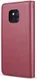 Huawei Mate 20 Pro Leren 2-in-1 Bookcase en Back Cover Hoesje Rood afbeelding 5