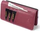 Huawei Mate 20 Pro Leren 2-in-1 Bookcase en Back Cover Hoesje Rood afbeelding 10