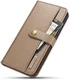 Huawei Mate 20 Pro Leren 2-in-1 Bookcase en Back Cover Hoesje Bruin afbeelding 14