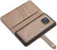 Huawei Mate 20 Pro Leren 2-in-1 Bookcase en Back Cover Hoesje Bruin afbeelding 4