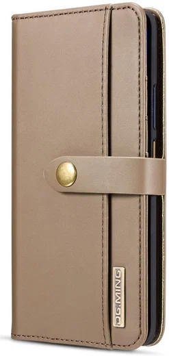 Huawei Mate 20 Pro Leren 2-in-1 Bookcase en Back Cover Hoesje Bruin afbeelding 6