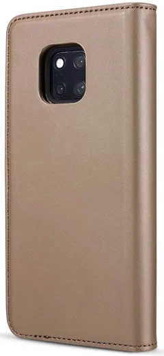 Huawei Mate 20 Pro Leren 2-in-1 Bookcase en Back Cover Hoesje Bruin afbeelding 7