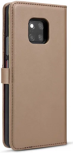 Huawei Mate 20 Pro Leren 2-in-1 Bookcase en Back Cover Hoesje Bruin afbeelding 10