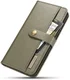 Huawei Mate 20 Pro Leren 2-in-1 Bookcase en Back Cover Hoesje Groen afbeelding 13
