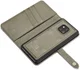 Huawei Mate 20 Pro Leren 2-in-1 Bookcase en Back Cover Hoesje Groen afbeelding 14
