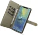 Huawei Mate 20 Pro Leren 2-in-1 Bookcase en Back Cover Hoesje Groen afbeelding 4