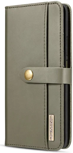 Huawei Mate 20 Pro Leren 2-in-1 Bookcase en Back Cover Hoesje Groen afbeelding 6