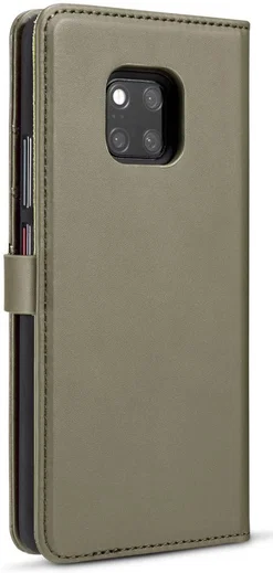 Huawei Mate 20 Pro Leren 2-in-1 Bookcase en Back Cover Hoesje Groen afbeelding 10