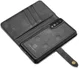 Huawei P20 Pro Leren 2-in-1 Bookcase en Back Cover Hoesje Zwart afbeelding 5